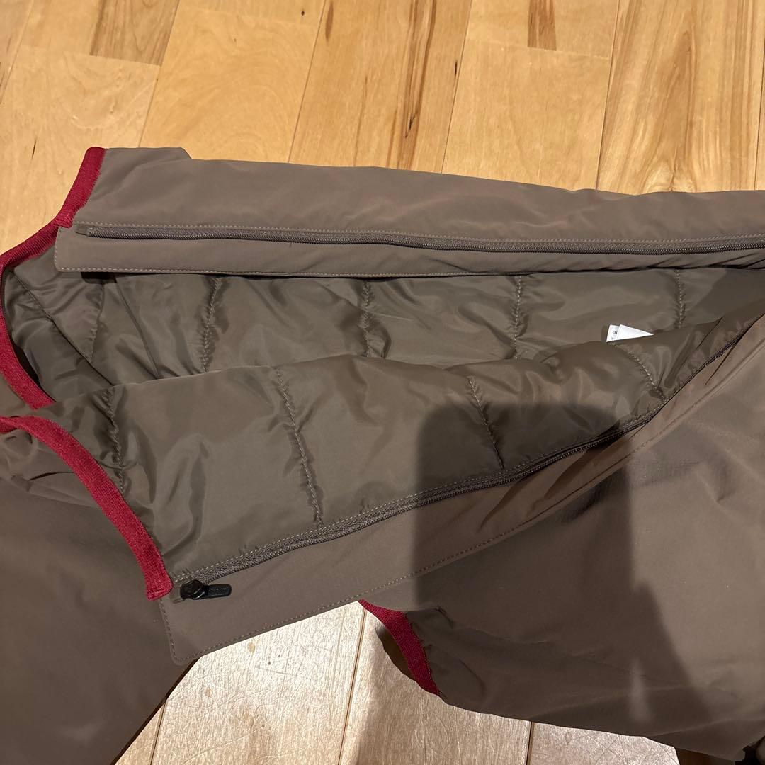 snow peak フード付き犬服 ブラウン