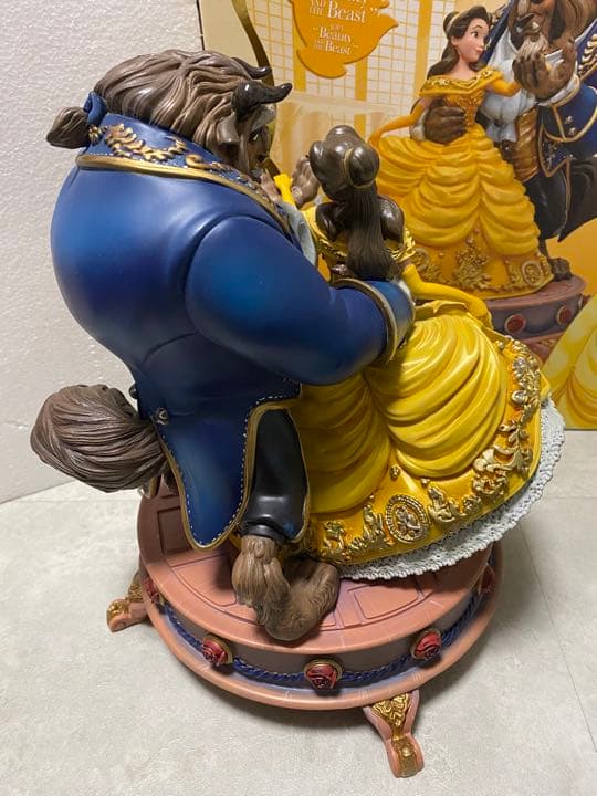 ディズニーストア 美女野獣 オルゴール リミテッド フィギュア 1100個限定