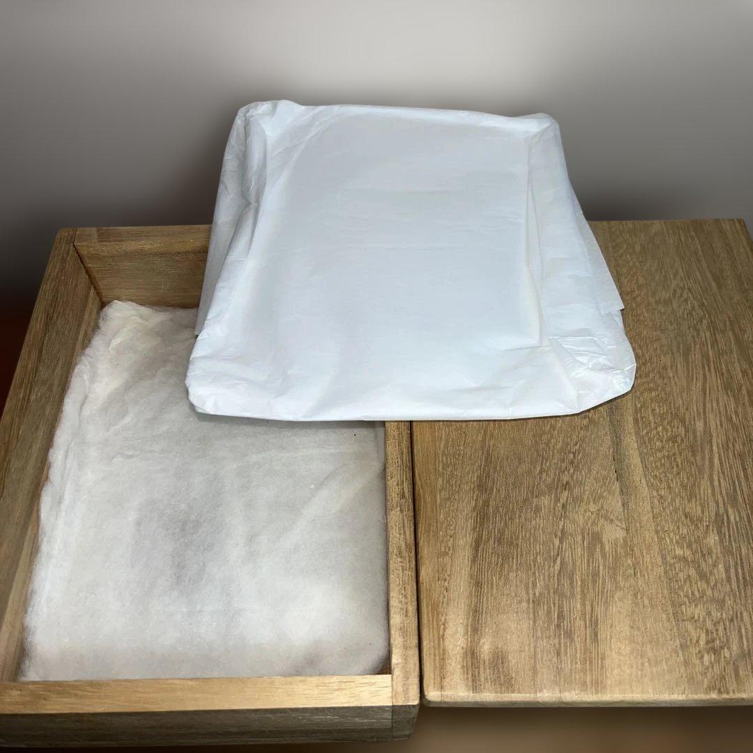 ⭕️赤間硯 名工 堀尾卓司 野面硯 共桐箱 女性好み作品 均整