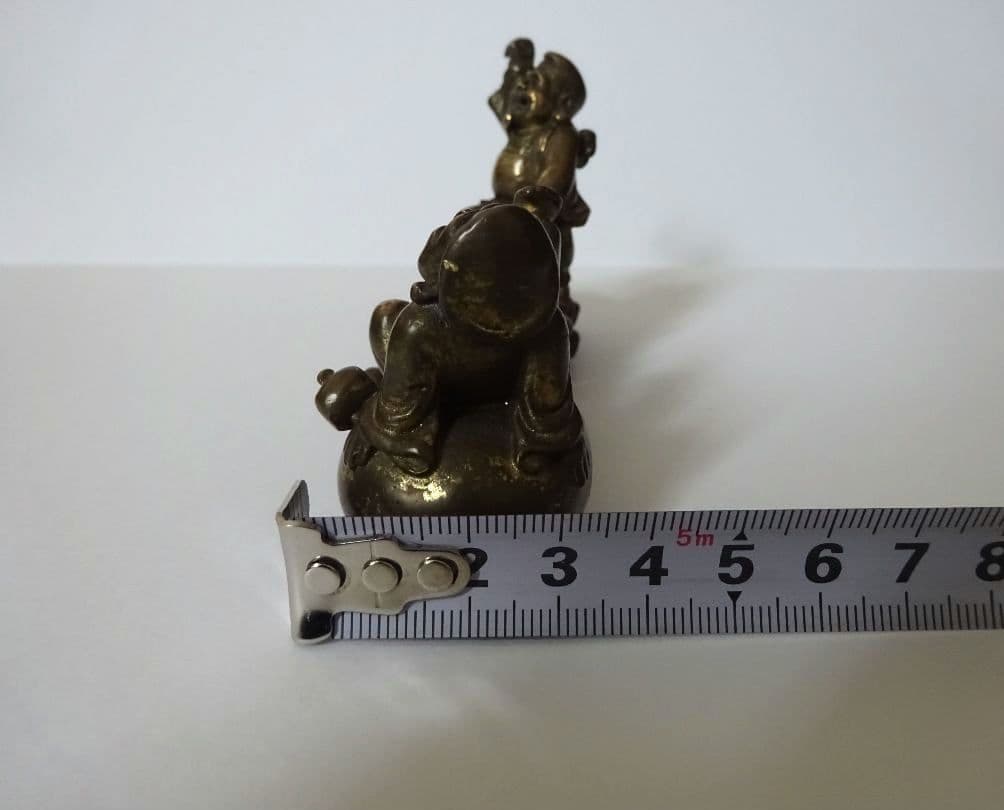 恵比寿さんと大黒天さんの置物　金属製 　インテリア　七福神　金属工芸