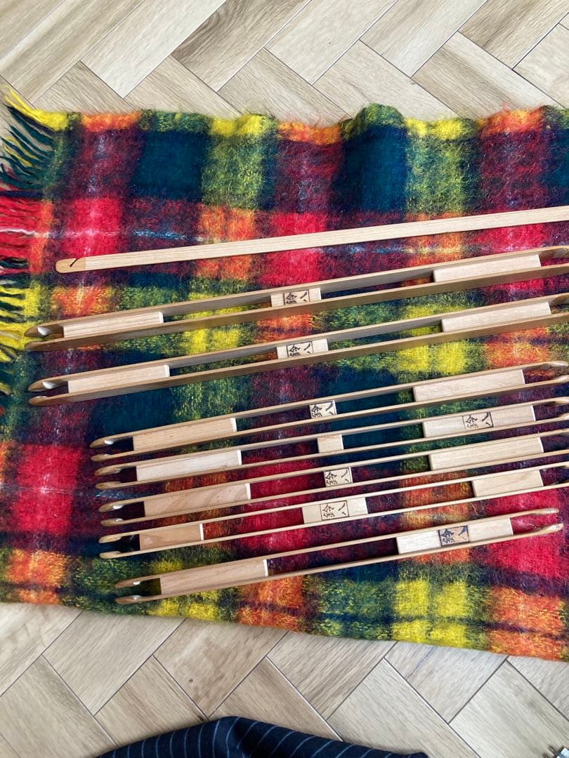 織り道具　シャトル　板ひ