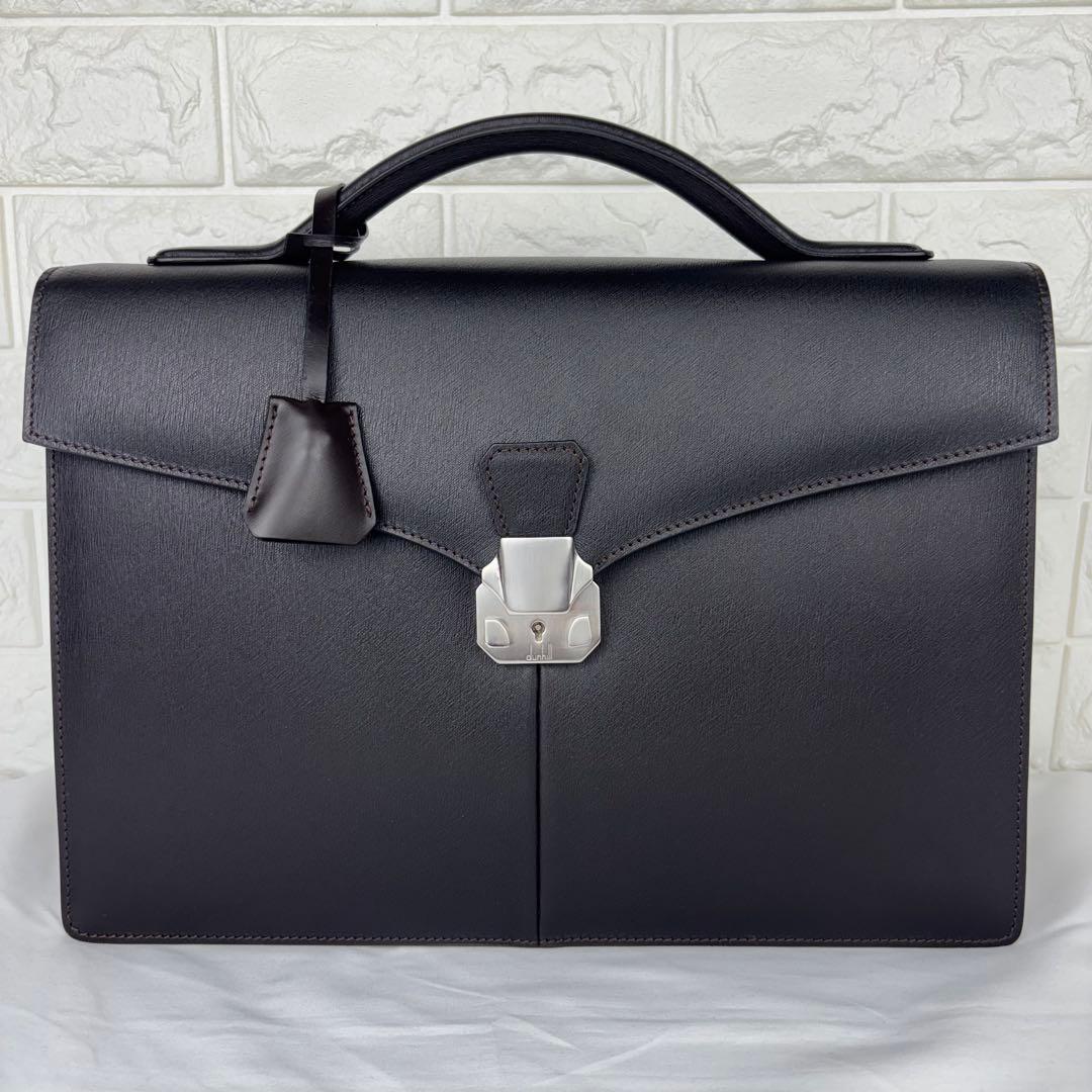 ✨極美品✨ dunhill ダンヒル 本革 ビジネスバッグ FA4080E