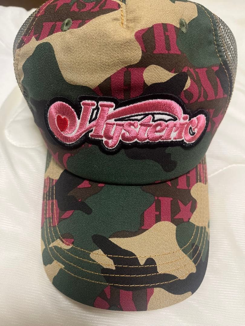 HYSTERIC GLAMOUR 迷彩 キャップ