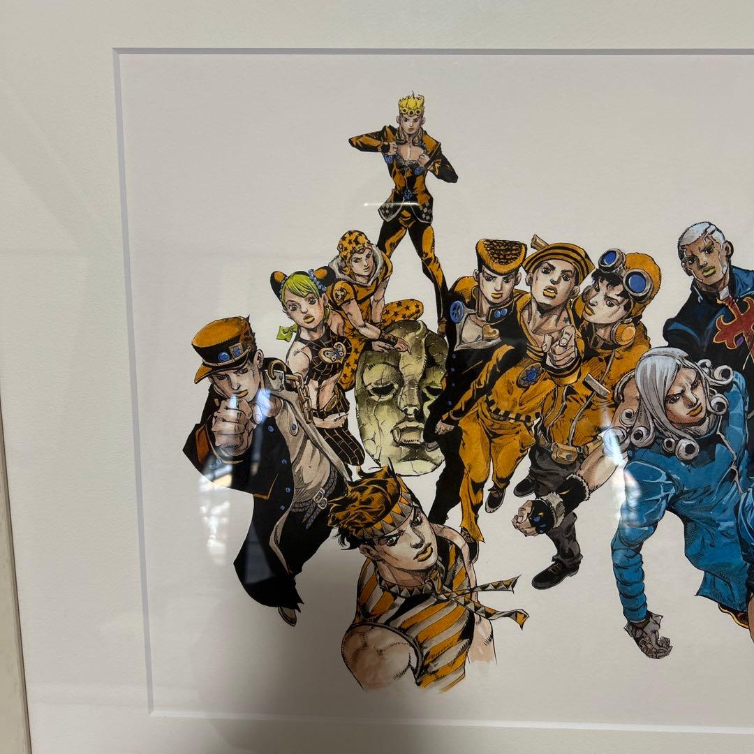 ジョジョの奇妙な冒険　複製原画　プレミアムカラーアート