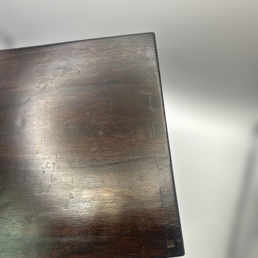 中国 唐木 茶箱 茶櫃 アンティーク紫檀 美術品・アンティーク