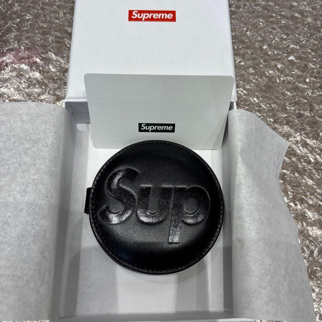 Supreme Leather Pocket Mirror ブラック