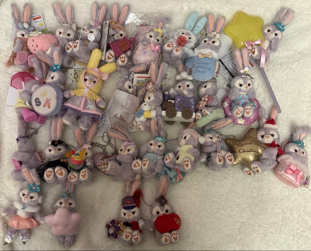 29点　ステラルー　ダッフィーフレンズ　ぬいぐるみストラップ　ぬいぐるみチャーム