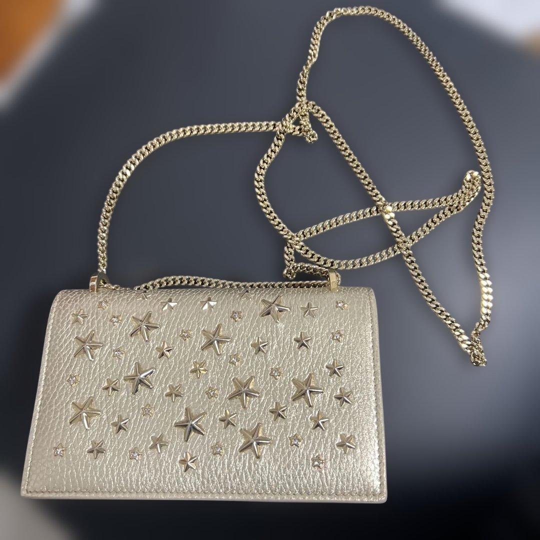 ゴールド 星型スタッズ パーティーバッグ