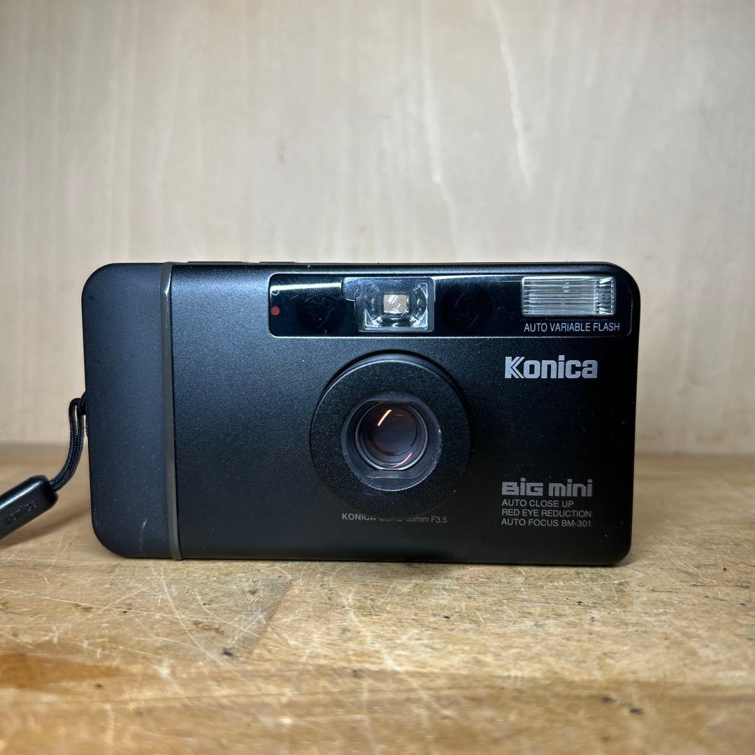 Konica Big Mini BM-301 完動極美品 取説&元箱付き