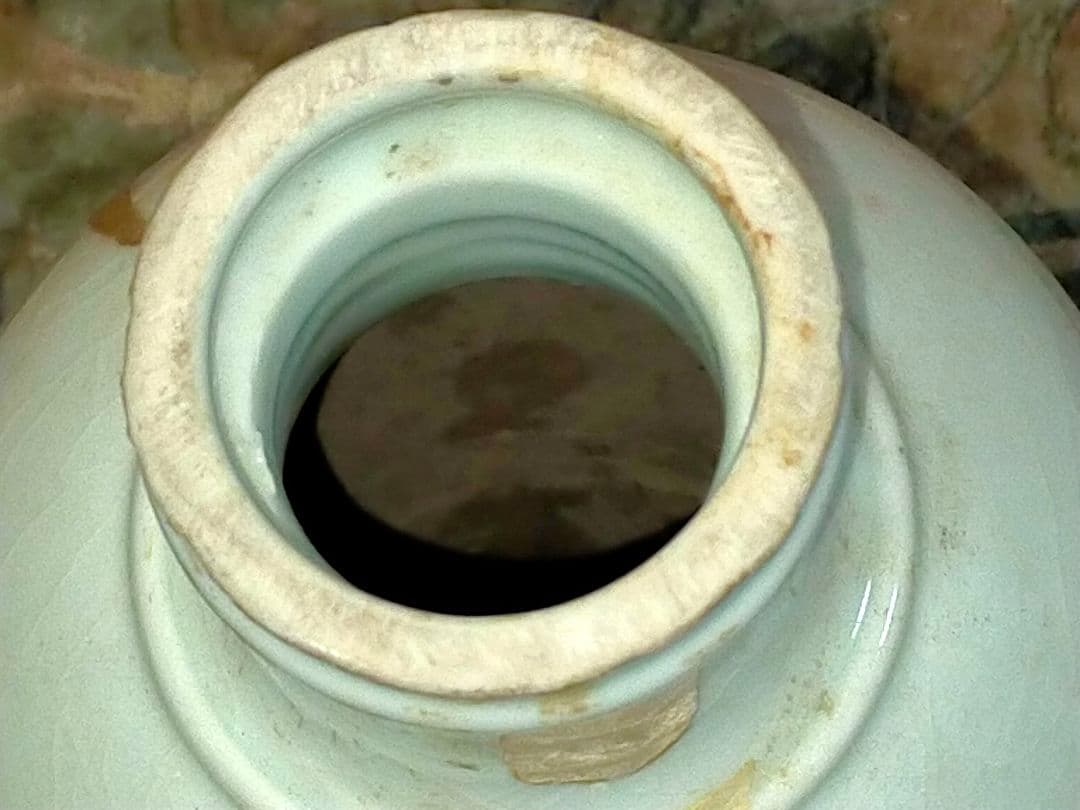 ♥値下げ！♥中国 青磁 花瓶 参考品 骨董 古玩 ♥値下げ！♥中国 青磁