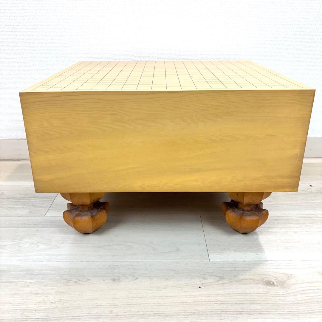 【美品】新榧　天地柾　碁盤蛤碁石号　碁笥セット 高級品　桐箱　碁盤へそ