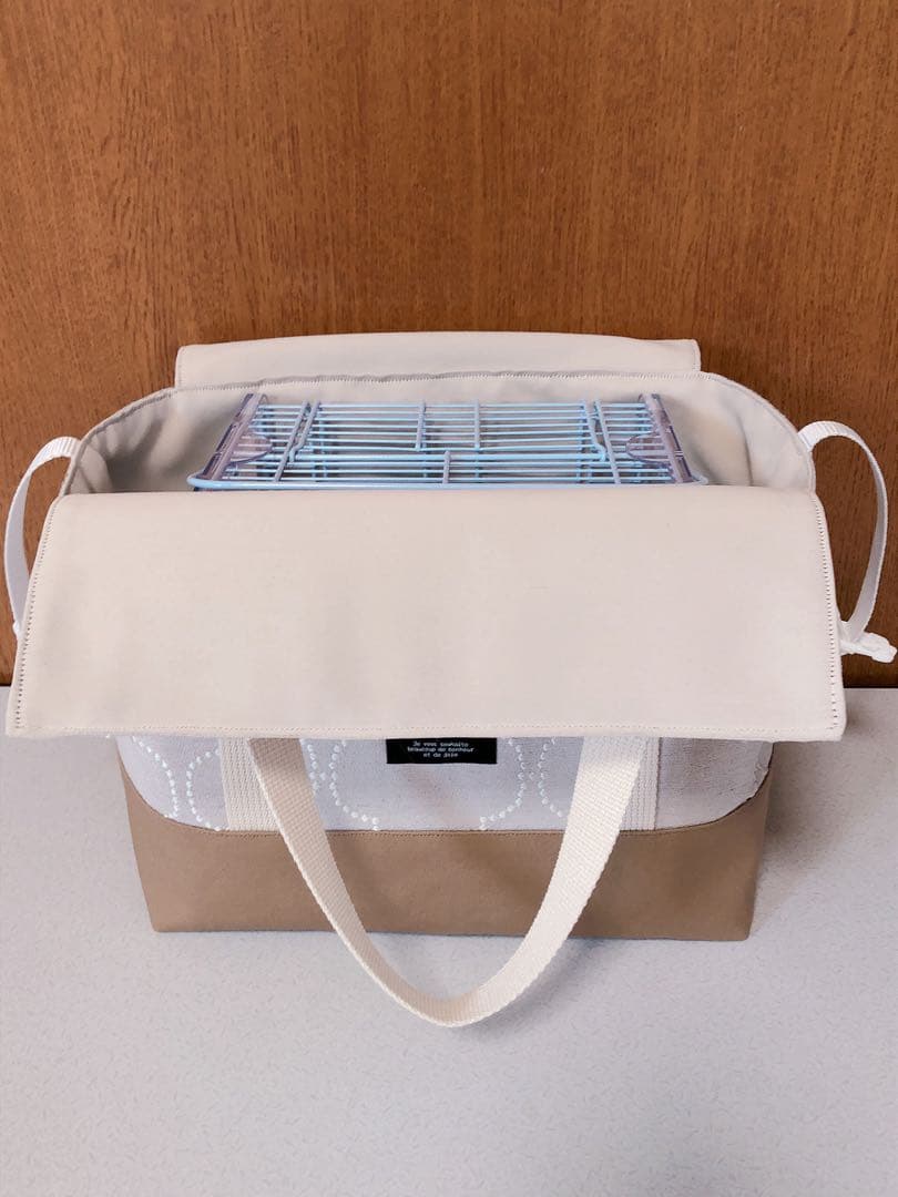 はる様遮光 通院用旅行用災害避難用 鳥かごキャリーバッグ