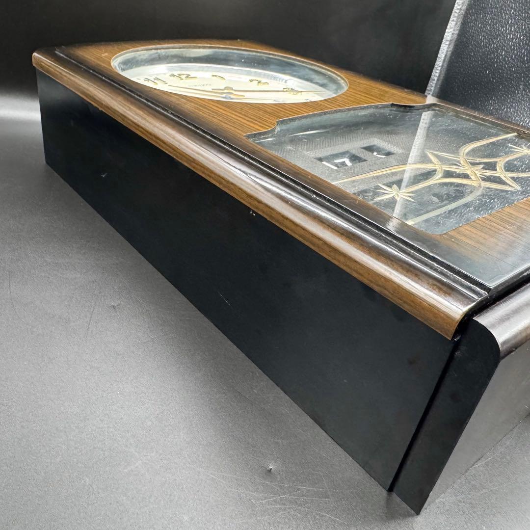 【稼動品】SEIKO 30days pc460 ゼンマイ式 振り子時計 柱時計