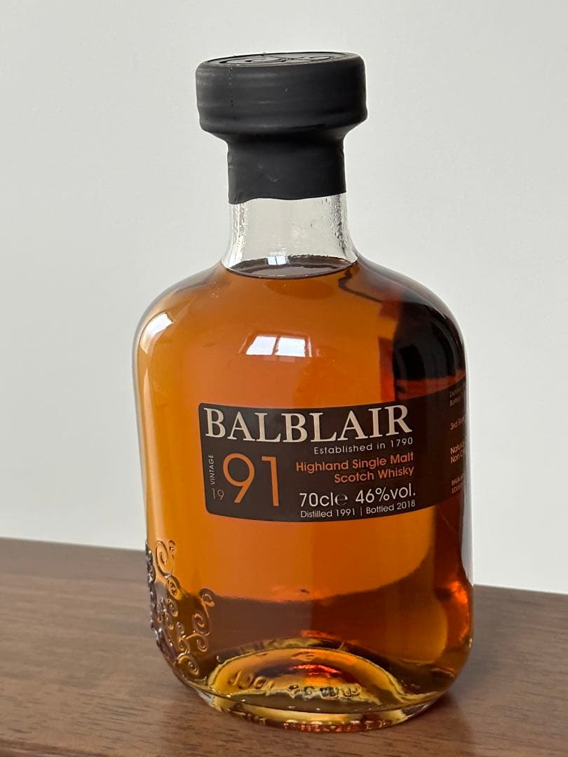 バルブレア 1991 3rd リリース 46% 700ml BALBLAIR