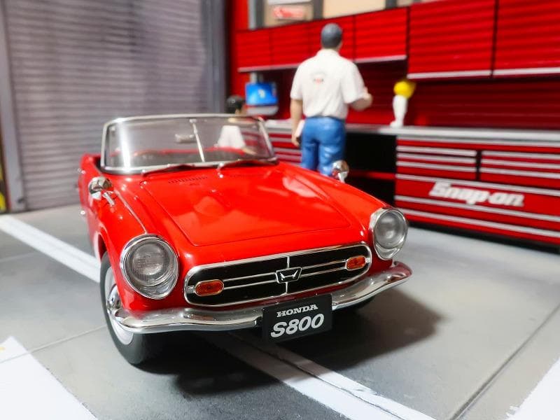 1/18 Aa HONDA S800オートアート ホンダ VAN仕様