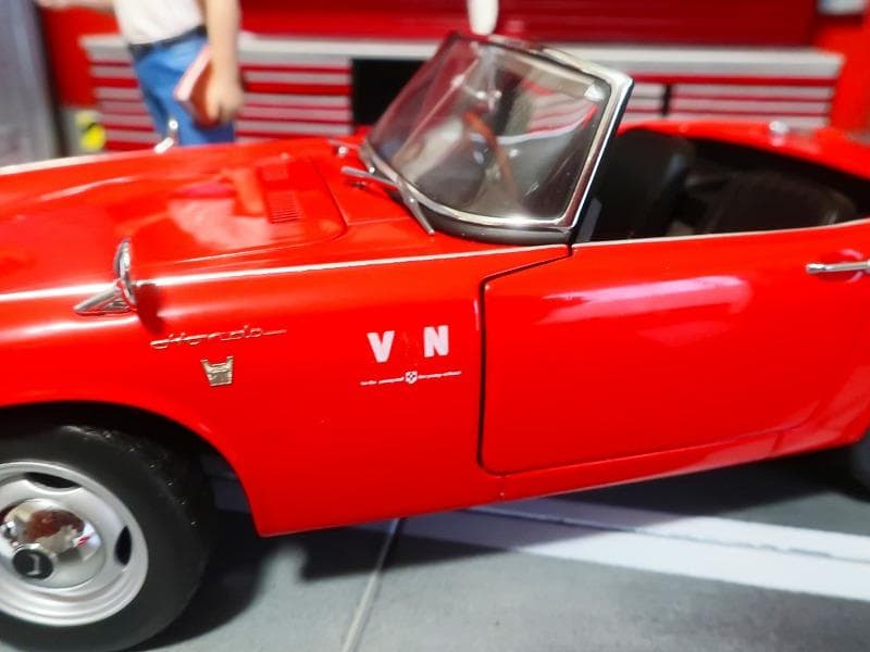 1/18 Aa HONDA S800オートアート ホンダ VAN仕様