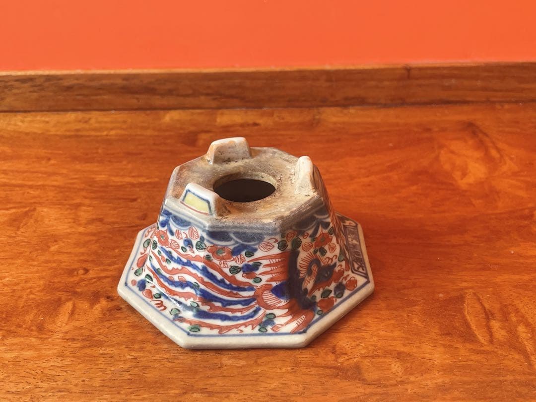 盆栽 大明萬暦年製 色絵雲龍鳳凰 鉢 中国鉢 盆栽小鉢 盆栽鉢 ミニ