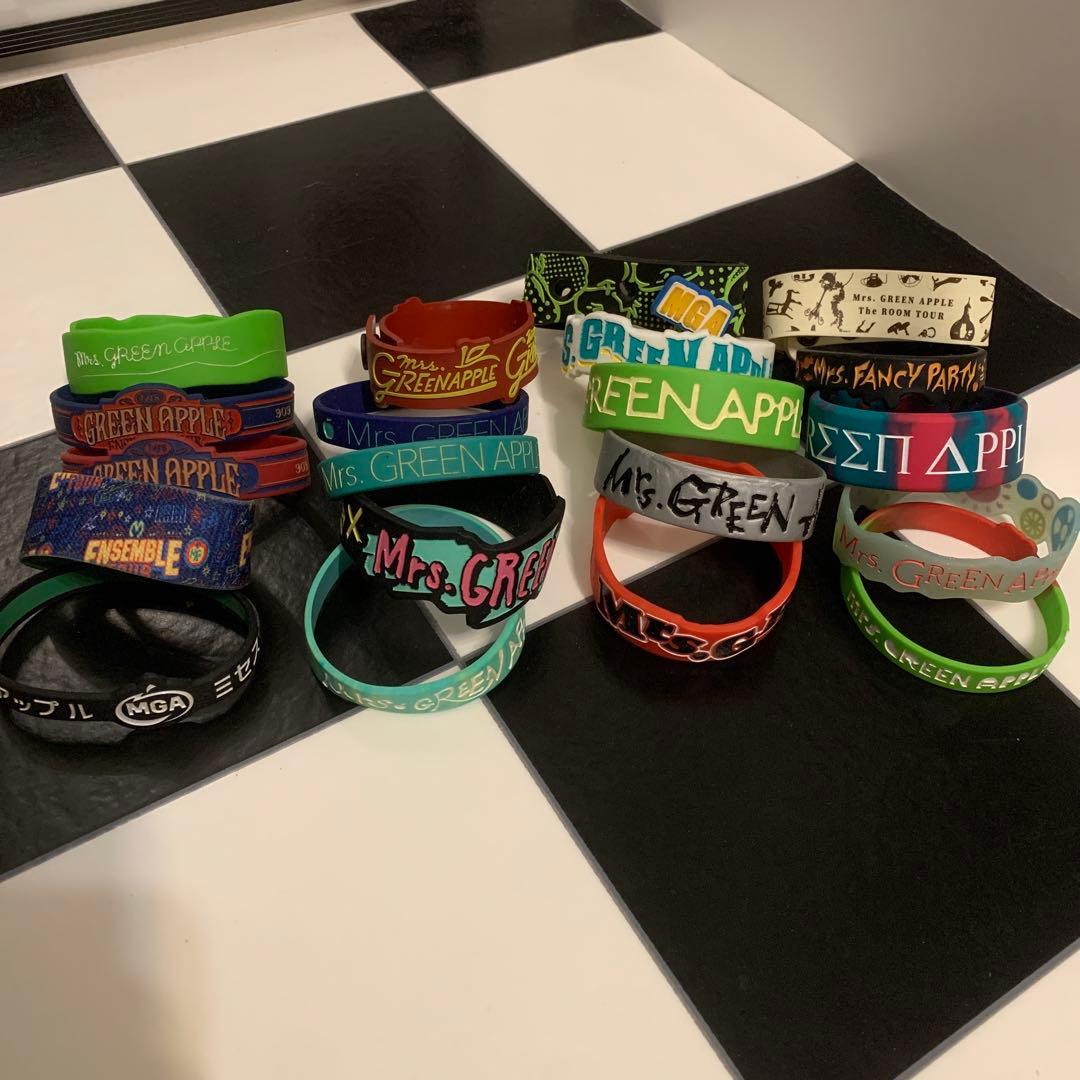 Mrs.GREEN APPLE ラバーバンド - メルカリ