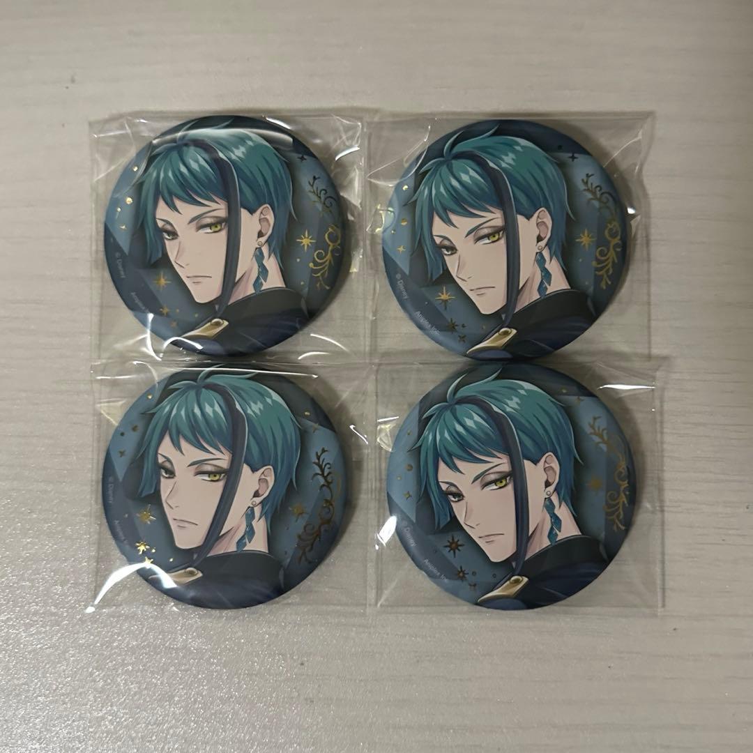 ツイステ ジェイド・リーチ ブレイジングジュエル 缶バッジ おまけ付き