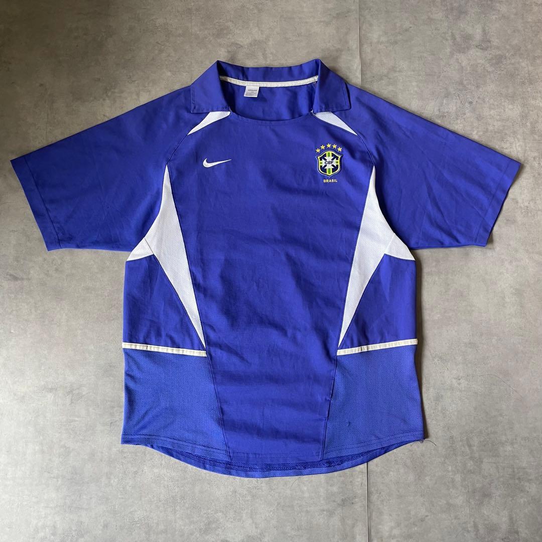激レア】ブラジル代表 2002 アウェイ ユニフォーム ナイキ 日韓W杯