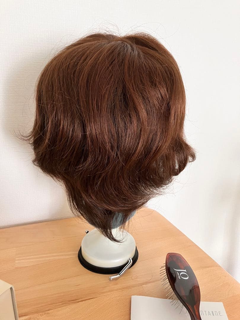 FONTAINEフォンテーヌ　MS03　人毛　ミックス　カール　ショート