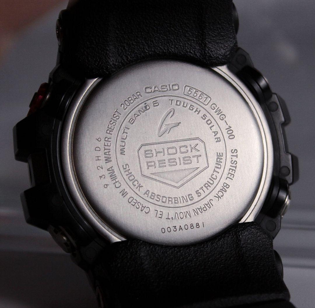 G-SHOCK GWG-100-1A8JF MUDMASTER 中古