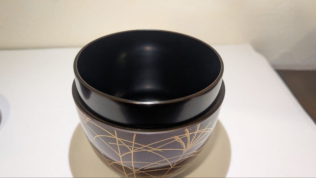 鈴虫蒔絵』大棗 溜 吉田祥雲 漆器 茶道具 棗 秋 京塗師 - メルカリ