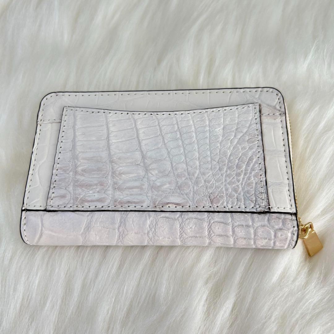 新品未使用✨クロコダイル革✨ヘンローン ヒマラヤ コンパクトウォレット