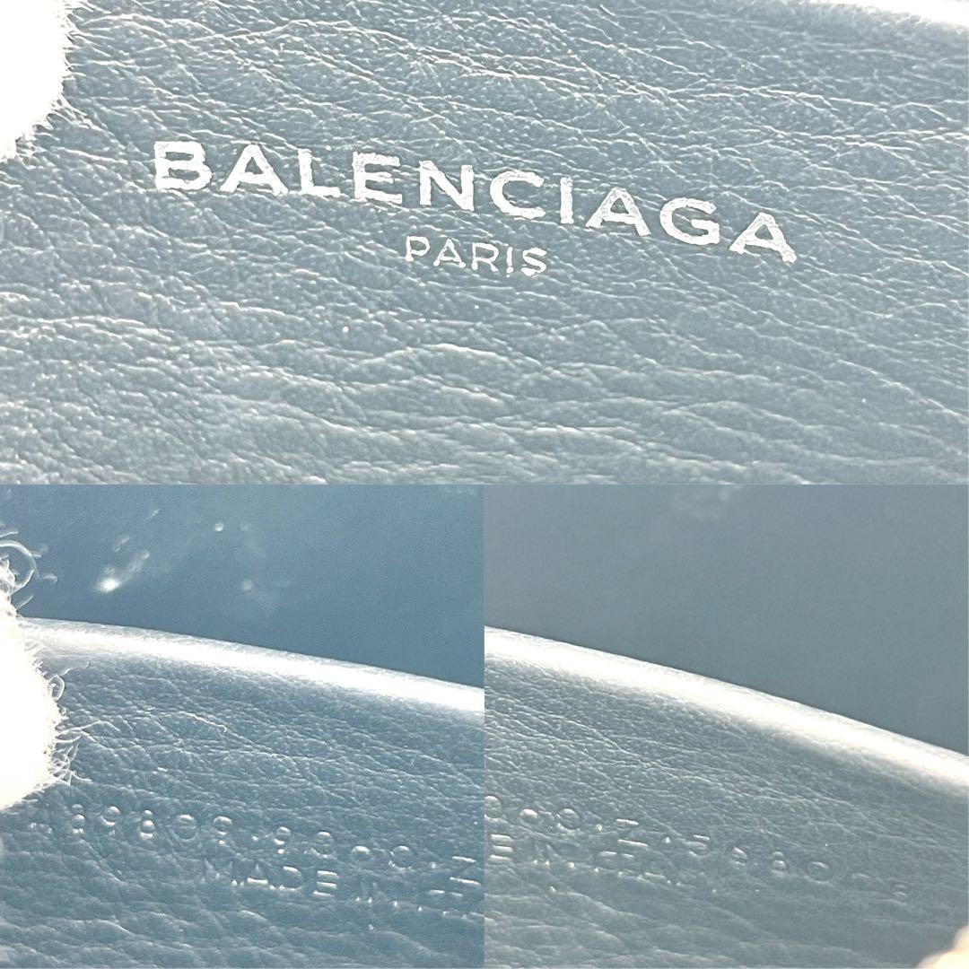 美品✨　バレンシアガ　カメラバッグ　レザー ホワイト　エブリデイ　ショルダー