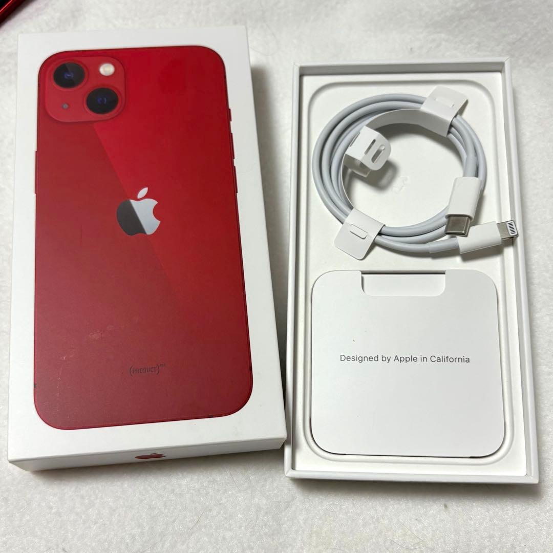 バッテリー100%】iPhone 13 128GB product red