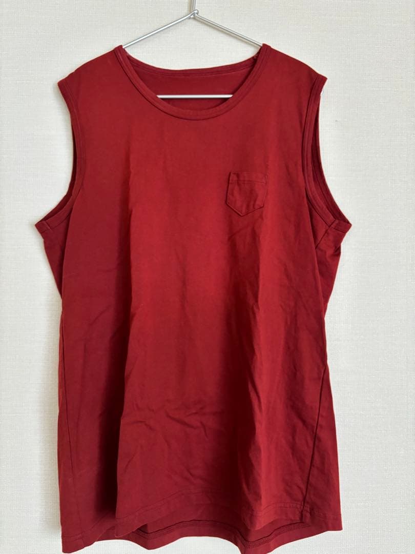 ⚠️専用出品【新品未開封】ゴーシュ オーガニックスビン天竺 タンクトップ レッド