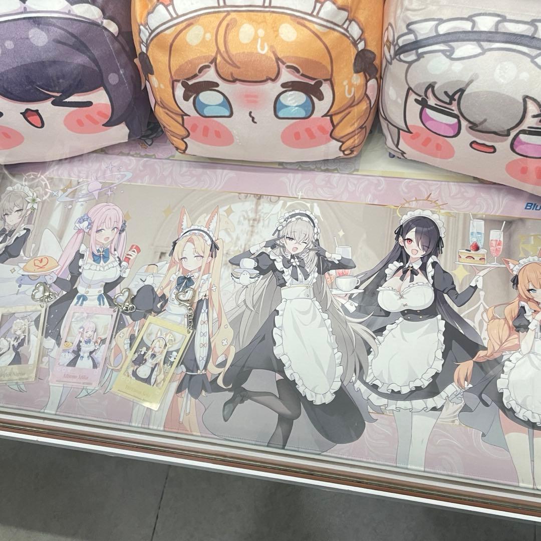 ブルーアーカイブ ブルアカ コラボカフェ 韓国 限定 デスクマット 長