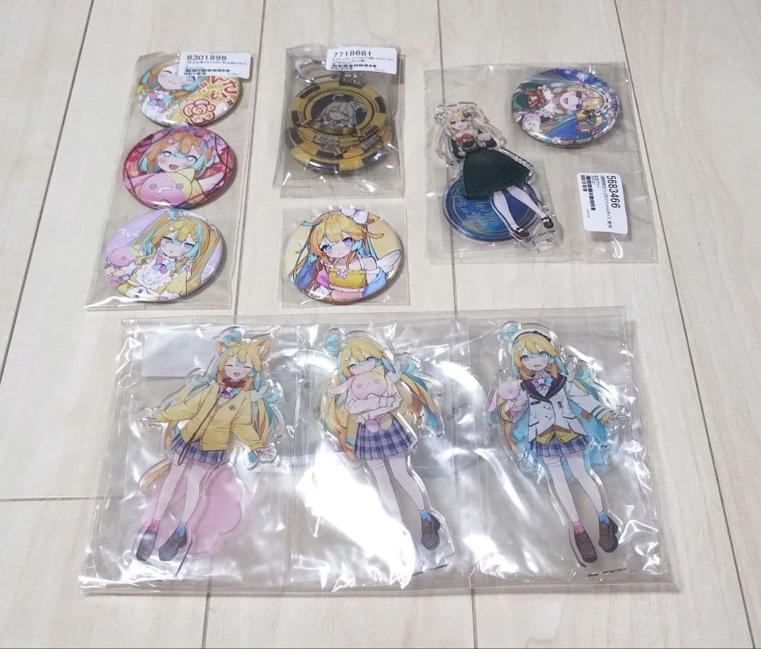 天川はの　VTuber　アクリルスタンド　缶バッジ　キーホルダー　まとめ売り 天川はの VTuber アクリルスタンド 缶バッジ キーホルダー まとめ売り