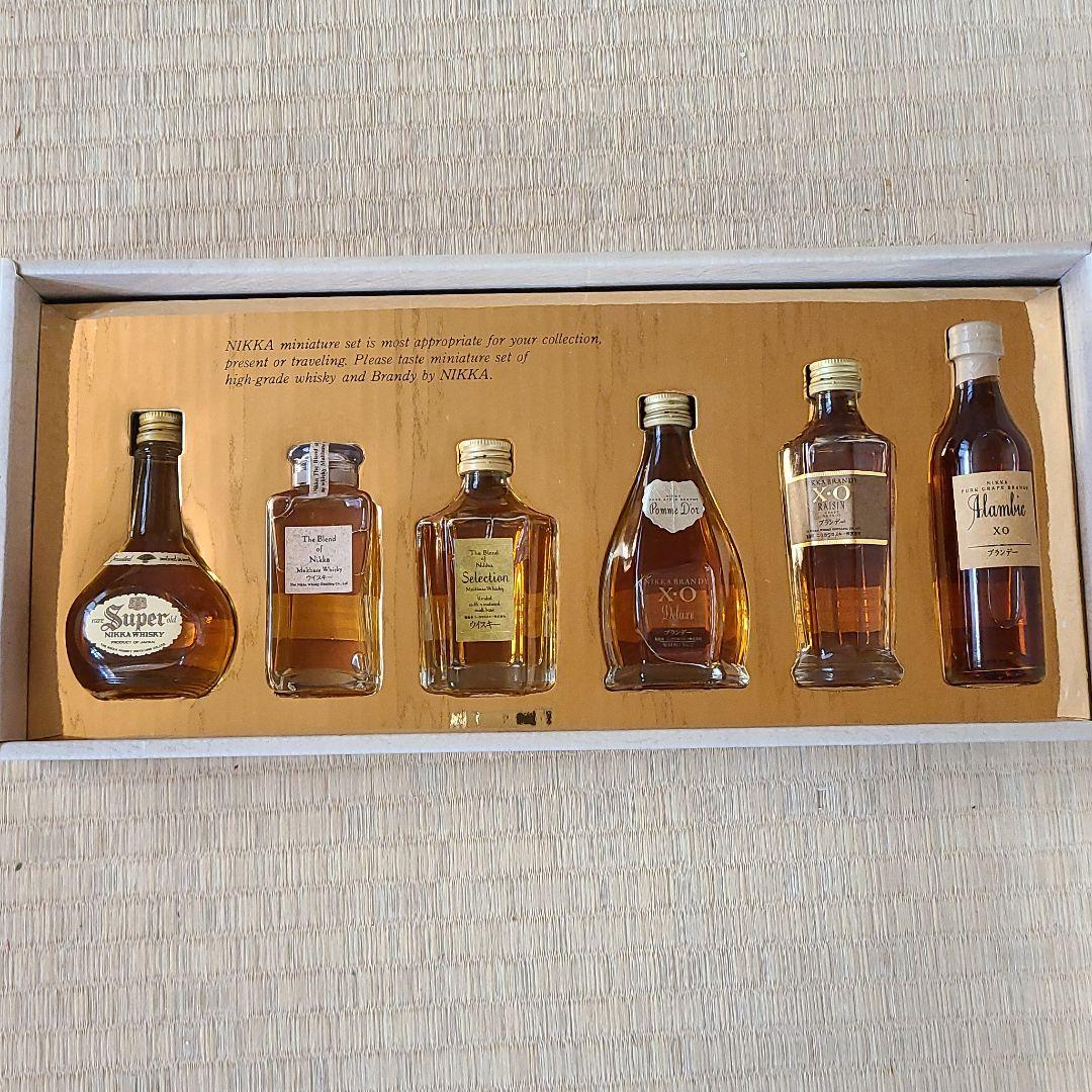 ニッカウイスキー】ミニボトルセット