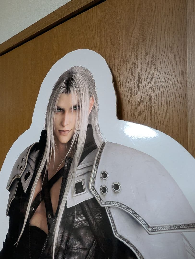 クラウド・とセフィロス 等身大パネル