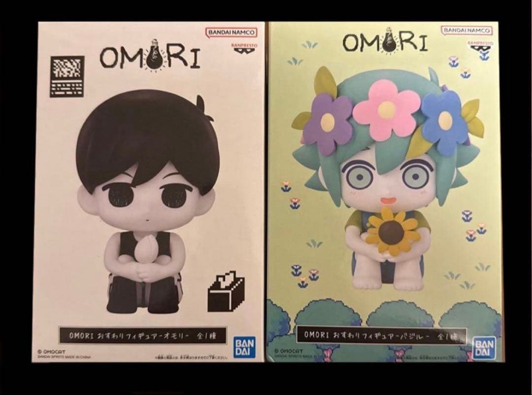 OMORI おすわりフィギュア オモリ バジル 2体セット - メルカリ