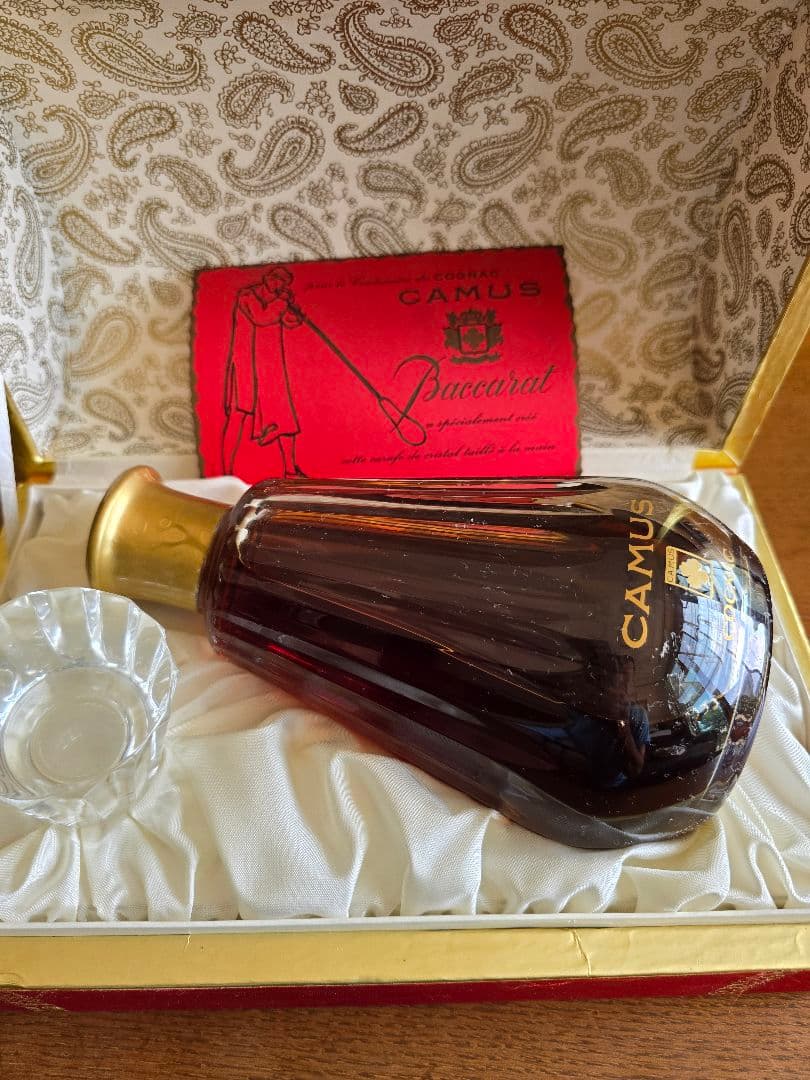 CAMUS Baccarat コニャック おフランス 古酒 コタツ 昭和レトロ