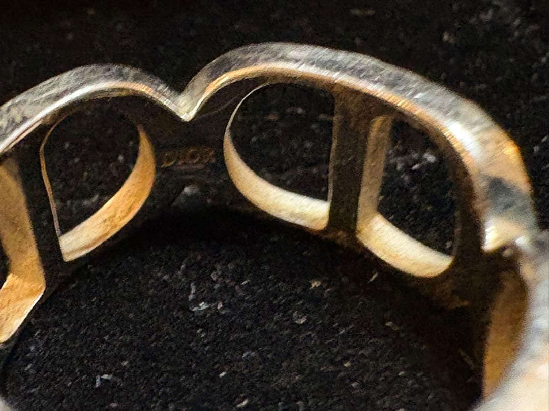 Dior CDロゴチェーンリング