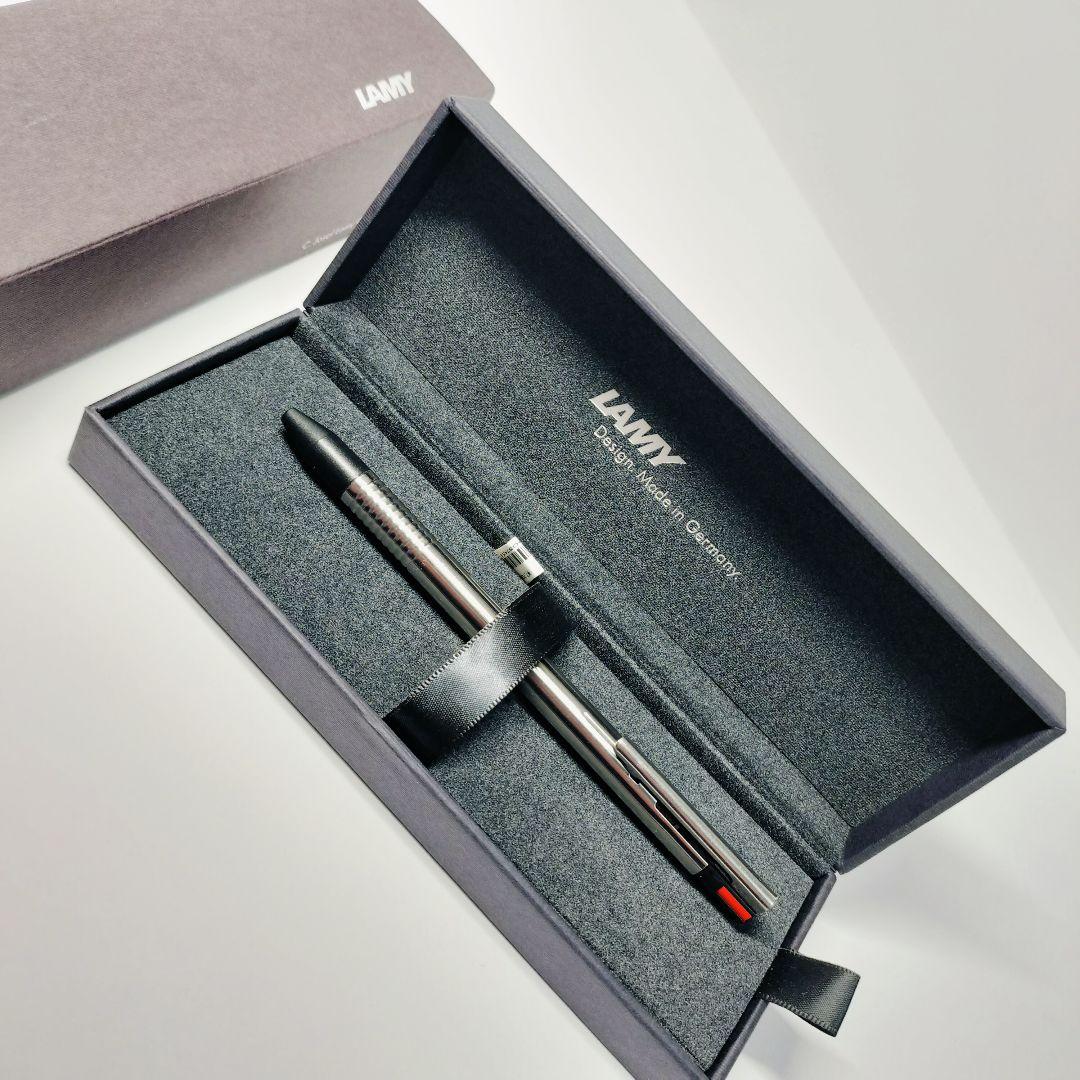 ラミー LAMY 4pen ロゴ トライペン 4色ボールペン 多機能ペン - メルカリ