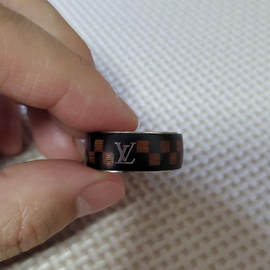 限定　ルイヴィトン　ダミエ　リング　指輪