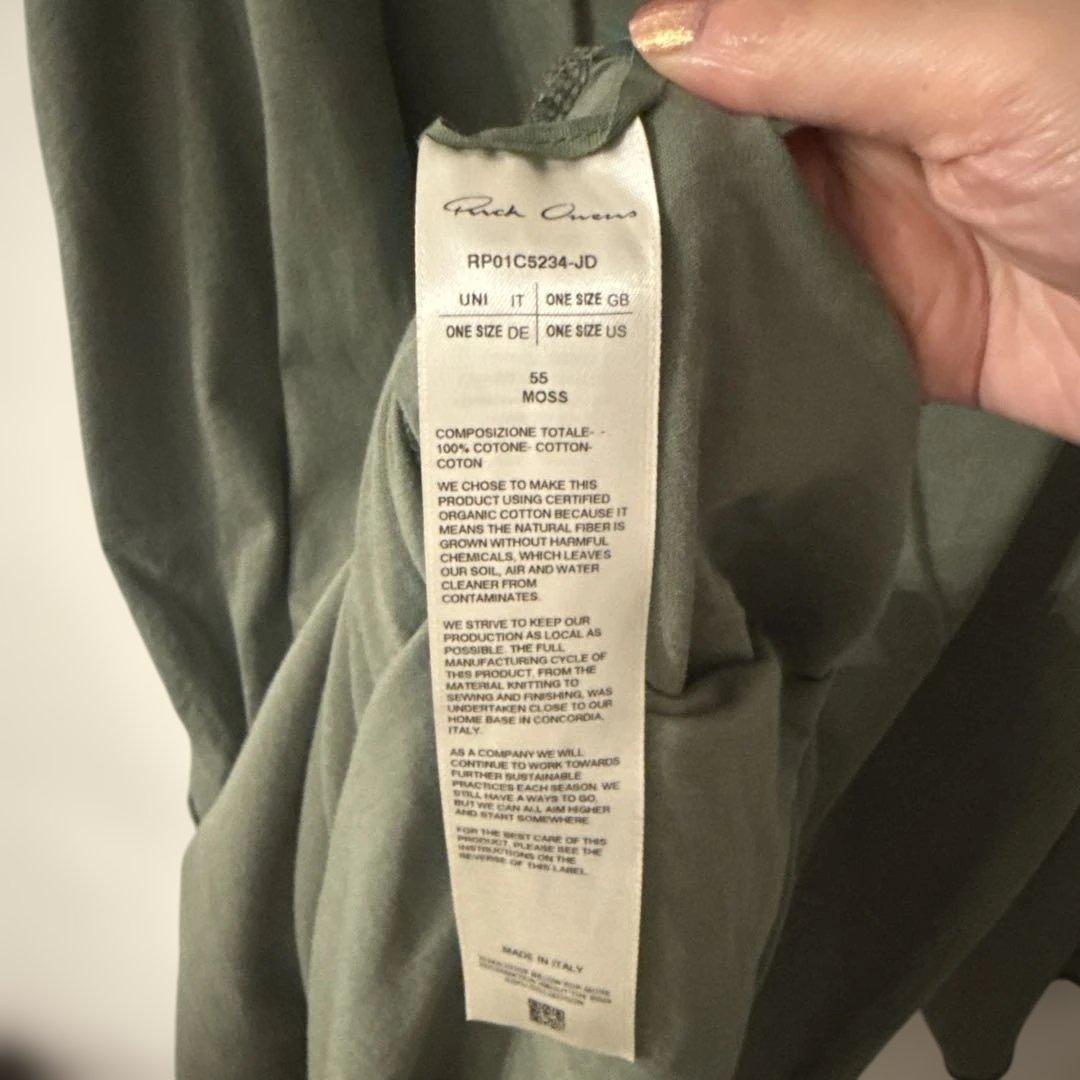 リックオウエンス 23SS オーバーサイズTシャツ メンズ