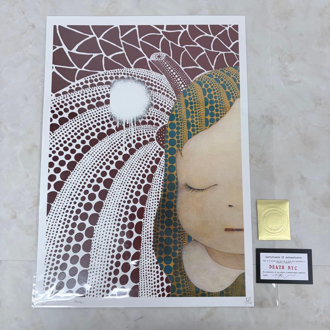 DEATH NYC 奈良美智 世界限定100枚 現代アート 直筆サイン - メルカリ