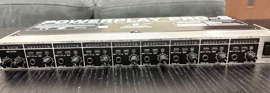 配信機器・PA機器・レコーディング機器 Behringer POWERPLAY PRO-8 HA8000