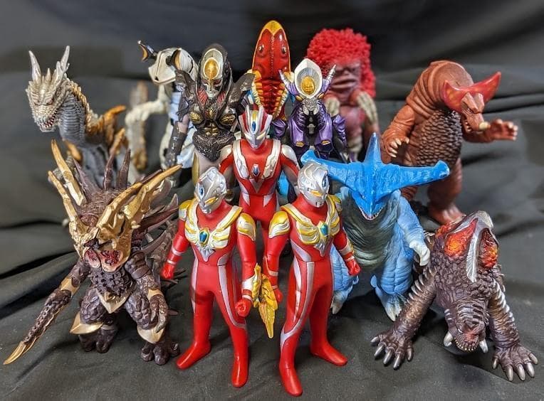 ウルトラマンティガ＆登場怪獣・宇宙人（バンダイ）ソフビフィギュア34