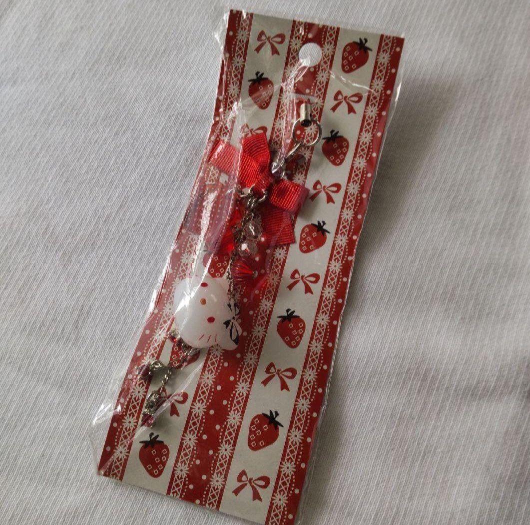 平成レトロ ハローキティストラップ