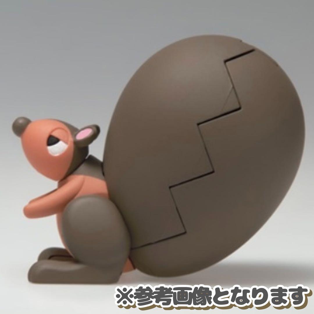 未開封品✳️タマゴラス『リス 卵型フィギュア 5個セット(プレーン＆メッセージ)』