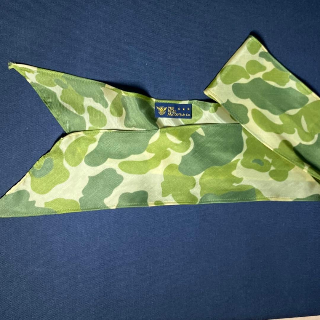 リアルマッコイズ WW II PARACHUTE SCARF スカーフ　新品