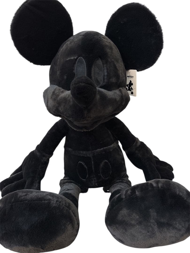 コストコ　ミッキーマウス　白黒　特大ぬいぐるみ　ディズニー　100㎝ブランケット