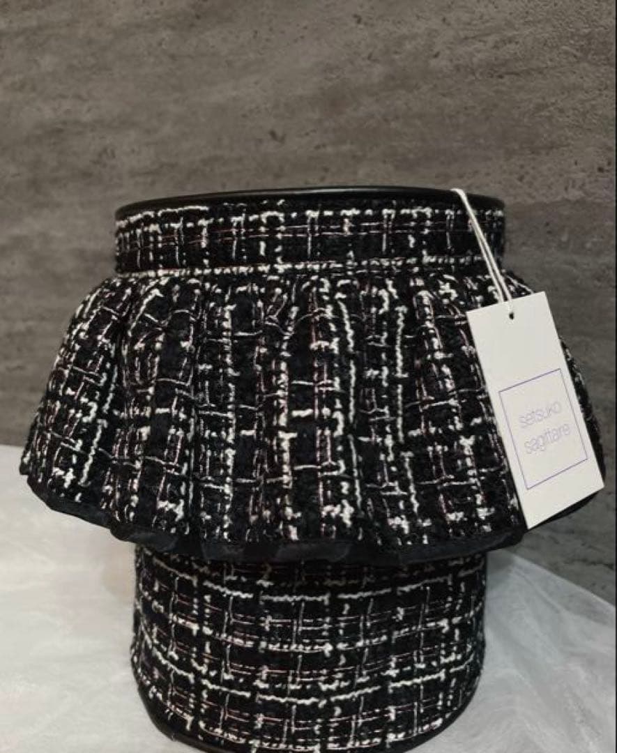 完売　新品　未使用　サジテール　ツイード　シティ　セツコサジテール