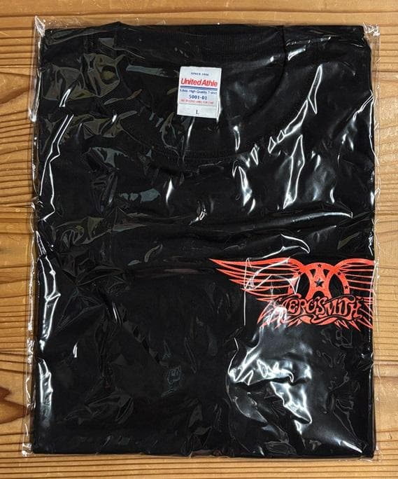 非売品・未開封・激レア】エアロスミス 復刻20タイトルジャケ写 Tシャツ L